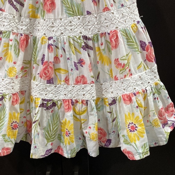 Artisan NY toddler Boho dress crochet floral size 2T - Picture 6 of 8